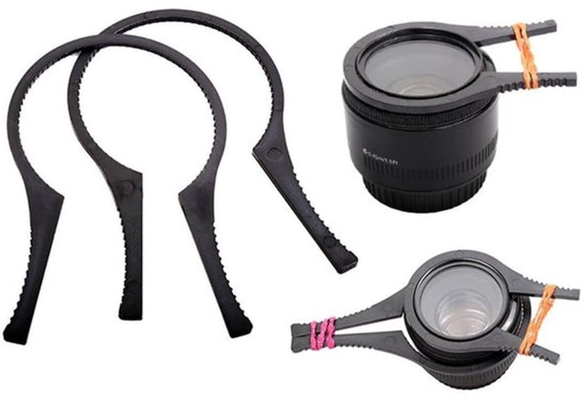 Set van 4 48-58mm 62-77mm Camera Lens Filter Sleutel Verwijderingsgereedschap Kit