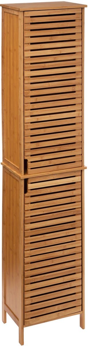 5five Sicela bamboe opbergunit - bruin, 34 x 24 x 170 cm