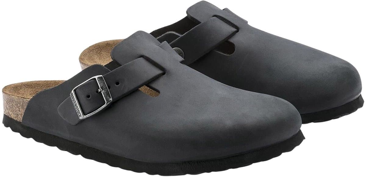 Birkenstock Boston Regular Clogs - Black - Maat 40