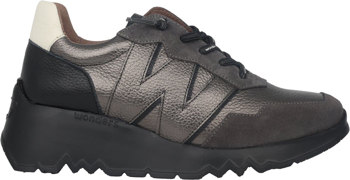 Wonders Track - dames sneaker - Grijs - maat 42 (EU) 9 (UK)
