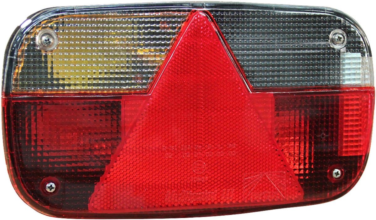 Achterlicht Aspöck Multipoint III links 8 PIN's bajonet - Achterlicht aanhangwagen, caravan en trailer - Aanhanger verlichting - Aspock