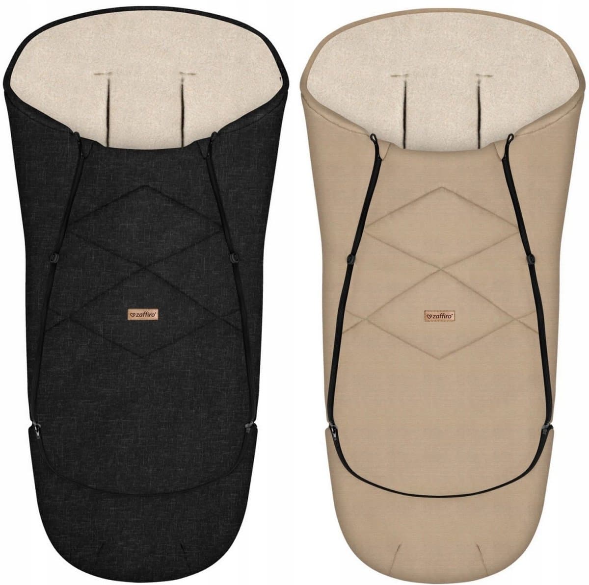 Zaffiro EverGrow Premium Wol Wolzak Kinderwagen/Autostoel 0-36m