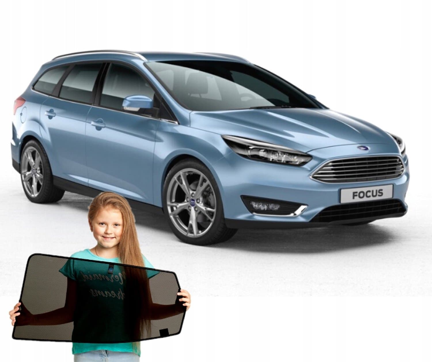 RayStop Zonneschermen Ford Focus MK3 Combi (2010-2018) - Magneet