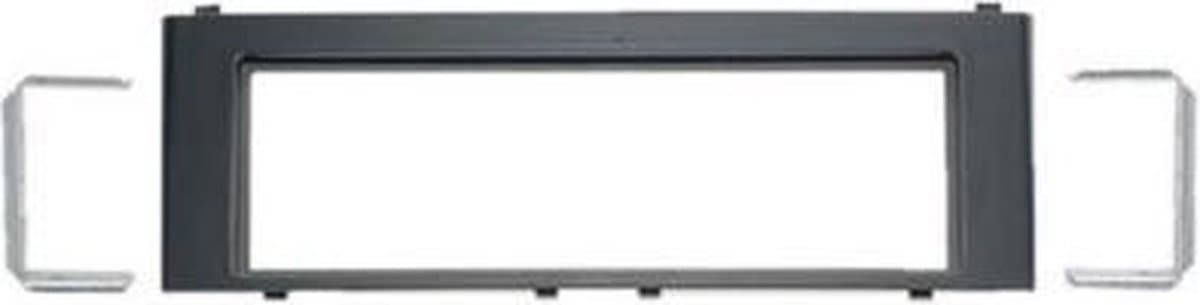 1-DIN inbouwframe Mitsubishi Colt CZ 2004-2008 donkergrijs
