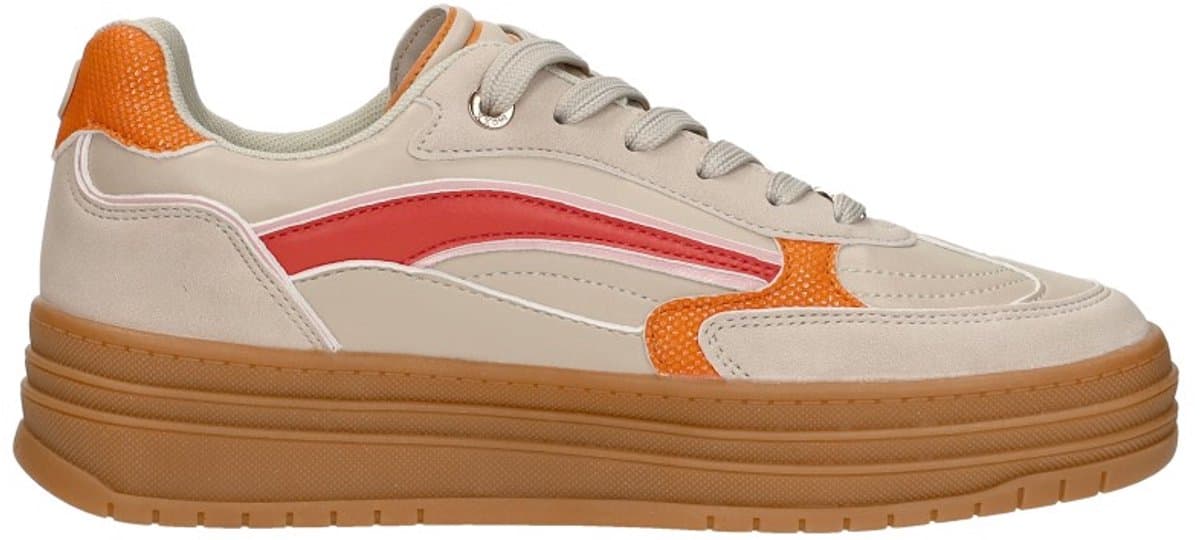 Mexx Tosca Ray Sneakers Laag - Beige - Maat 39