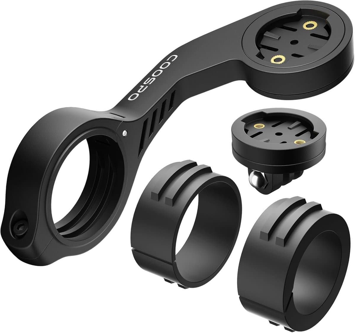 Fietsstuur Bevestiging voor Fietslamp of Camera - 25.4mm & 31.8mm Compatibel