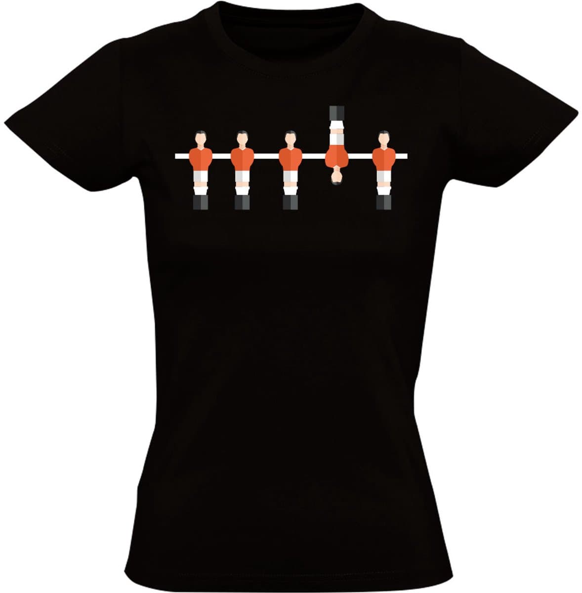Tafelvoetbal Dames T-shirt - nederlands elftal - sport - cafe - wk - shirt
