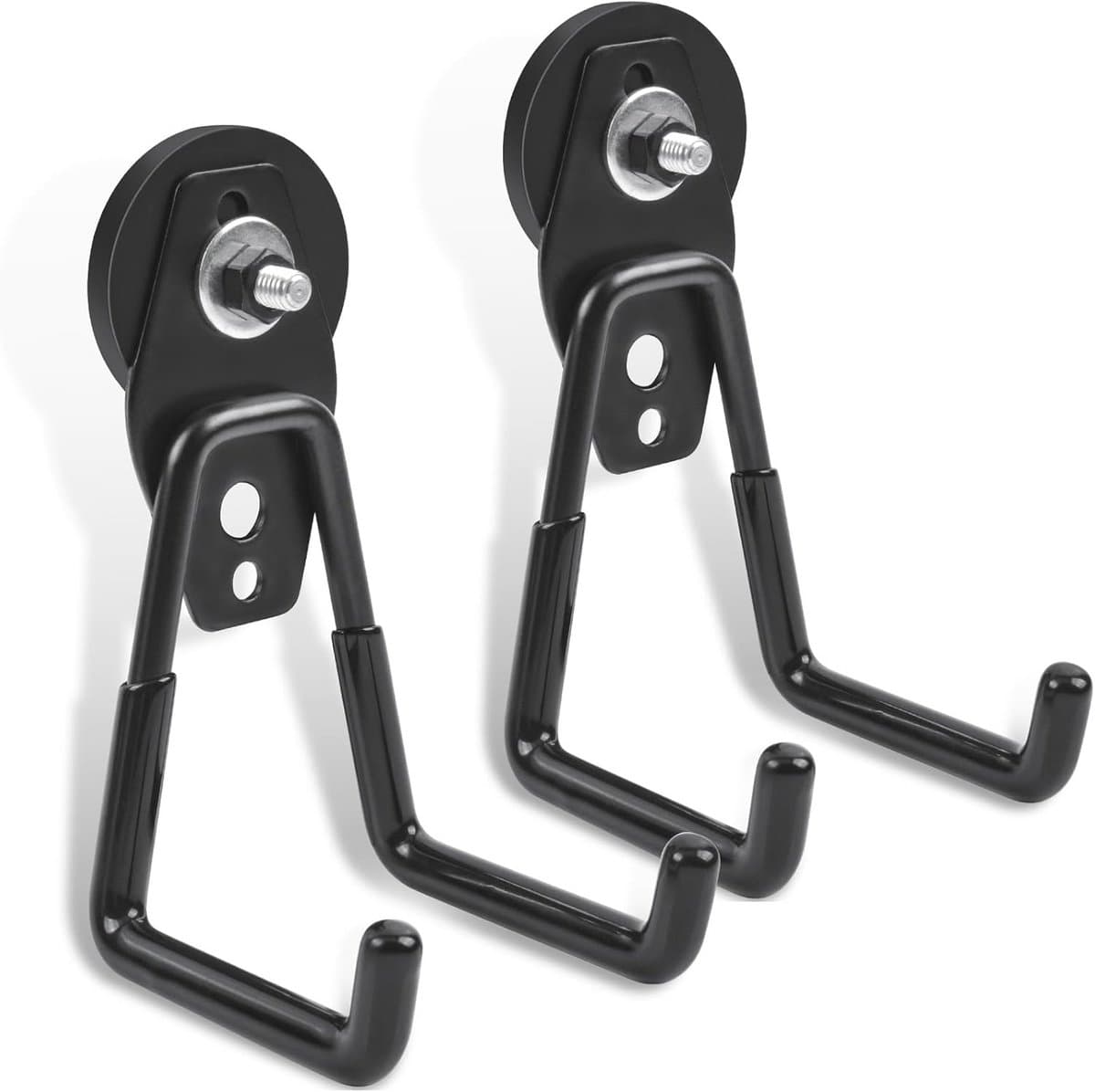 2x Sterke Magnetische Haken met Klem - Ideaal voor Keuken, Garage & Koelkast