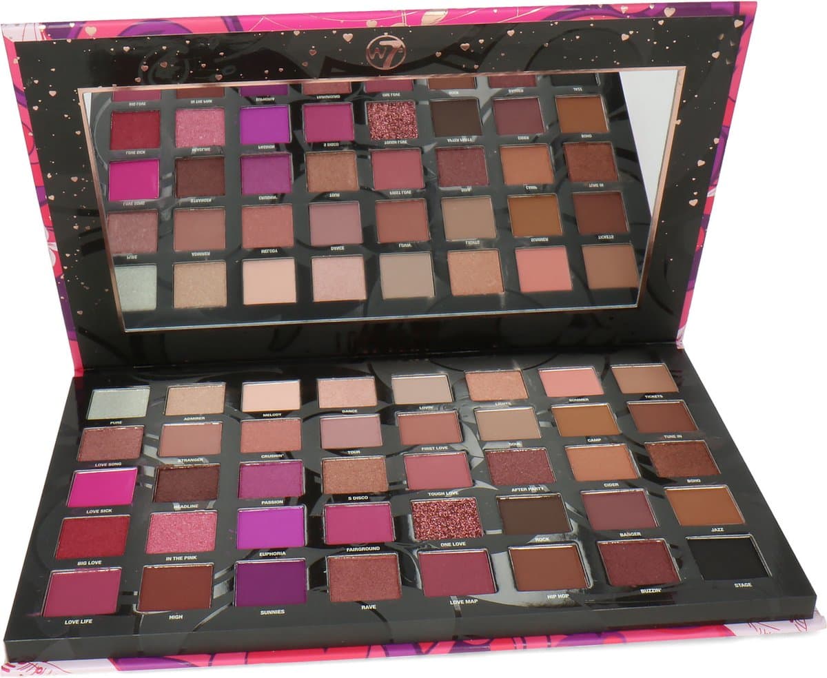 W7 Express Yourself Oogschaduw Palette - Love Fest
