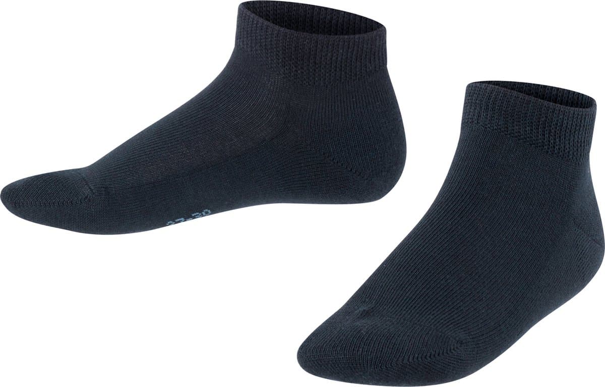FALKE Family duurzaam katoen sneakersokken kinderen blauw - Maat 39-42