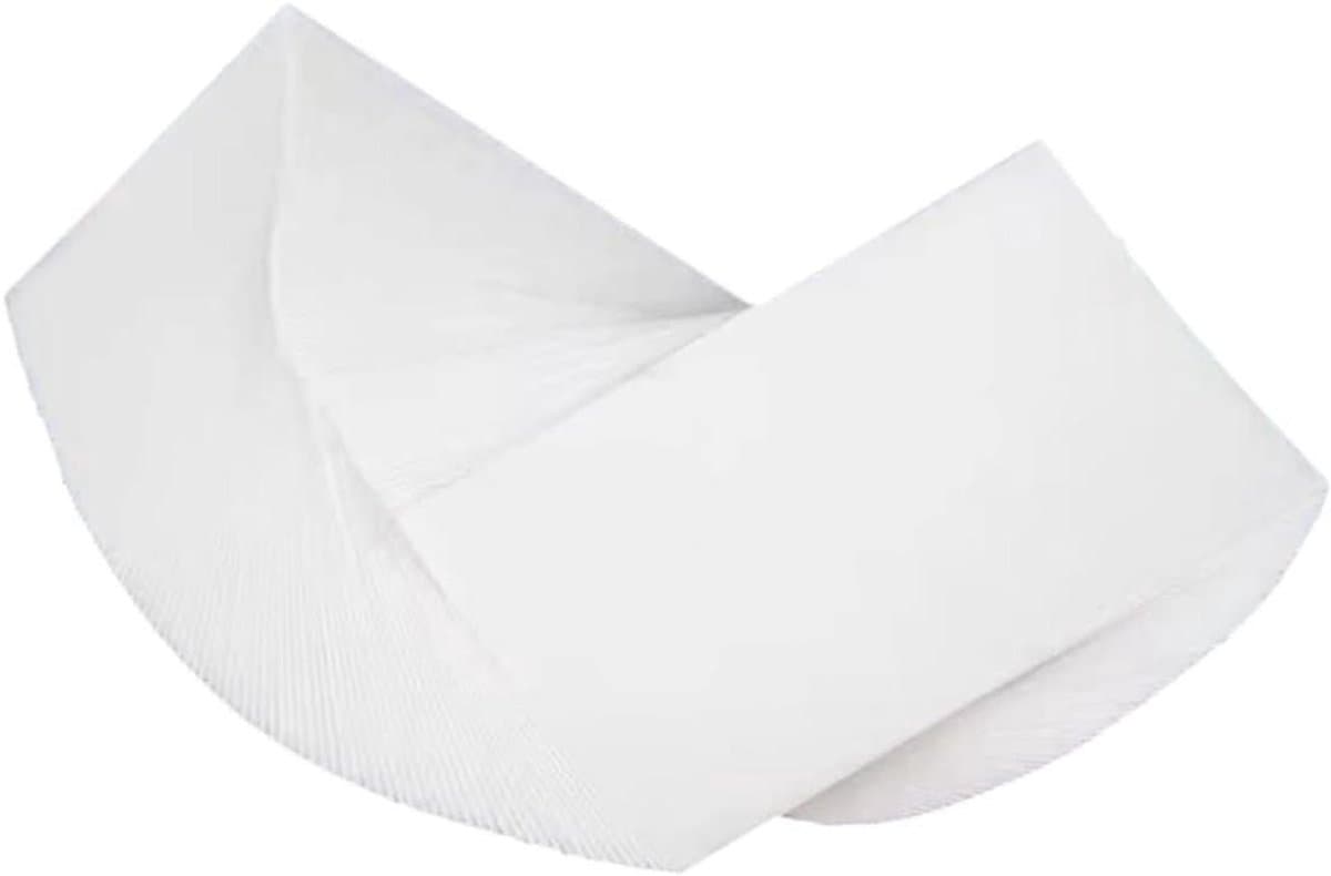 Instrumenten Reinigingspapier - Poetspapier Saxofoon Fluit - Blaasinstrumenten Onderhoud - Hoge Absorptiekracht - 100 Stuks - Wit