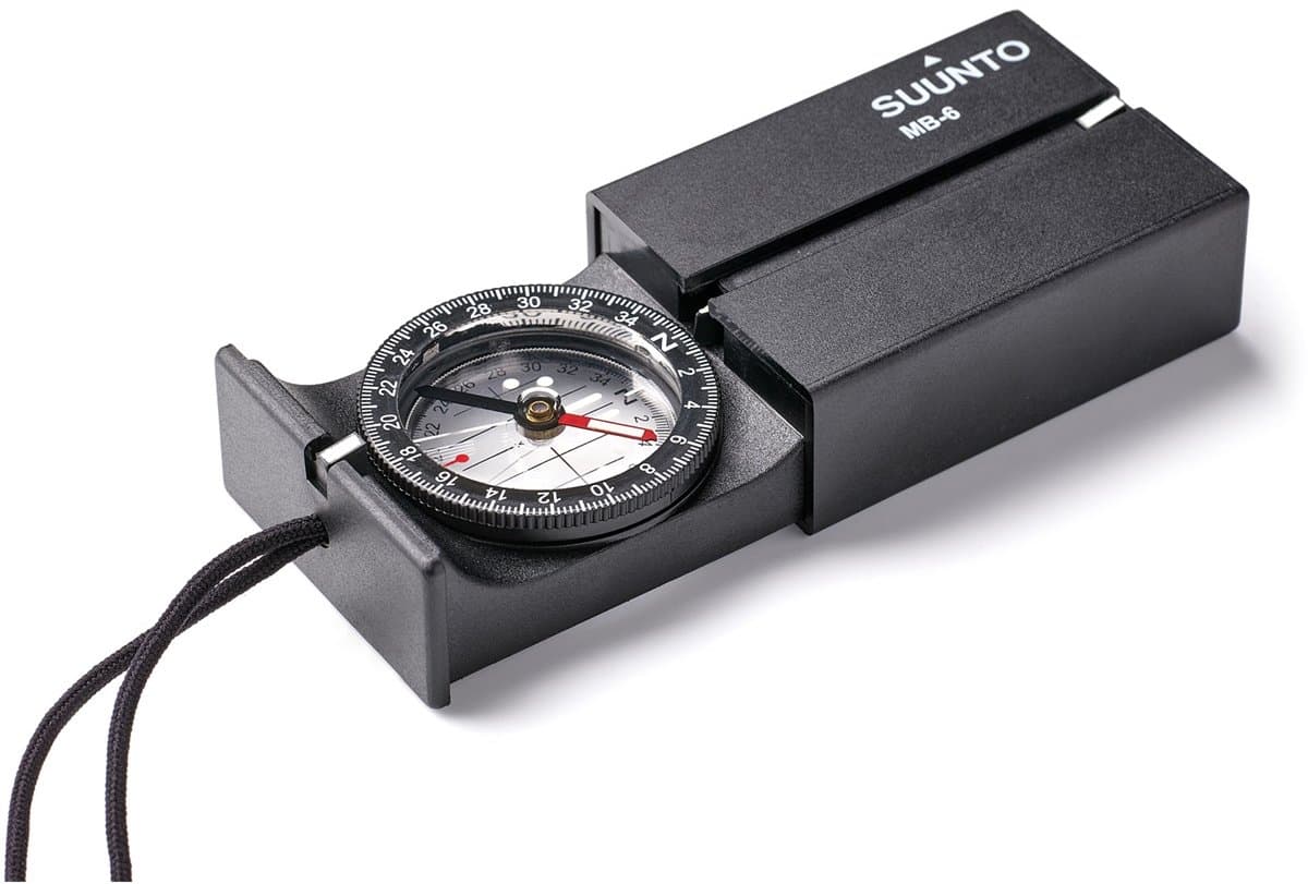 SUUNTO MB-6 NH Spiegelpeilkompas - Zwart