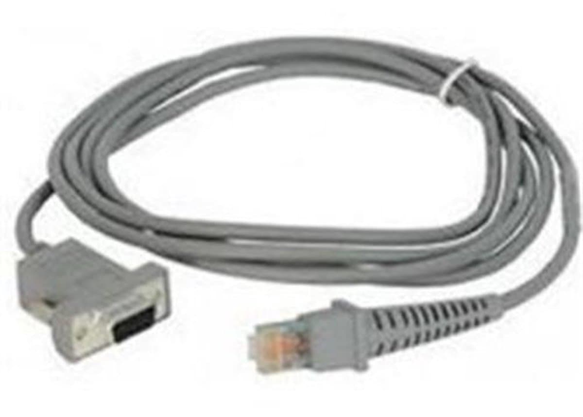 Datalogic RS-232 kabel, 25pin, recht