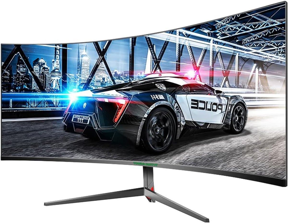 Gebogen Breedbeeld Monitor - Ultrawide Display - Gaming Ervaring - 200 Hz Verversingssnelheid - 30 inch - Zwart