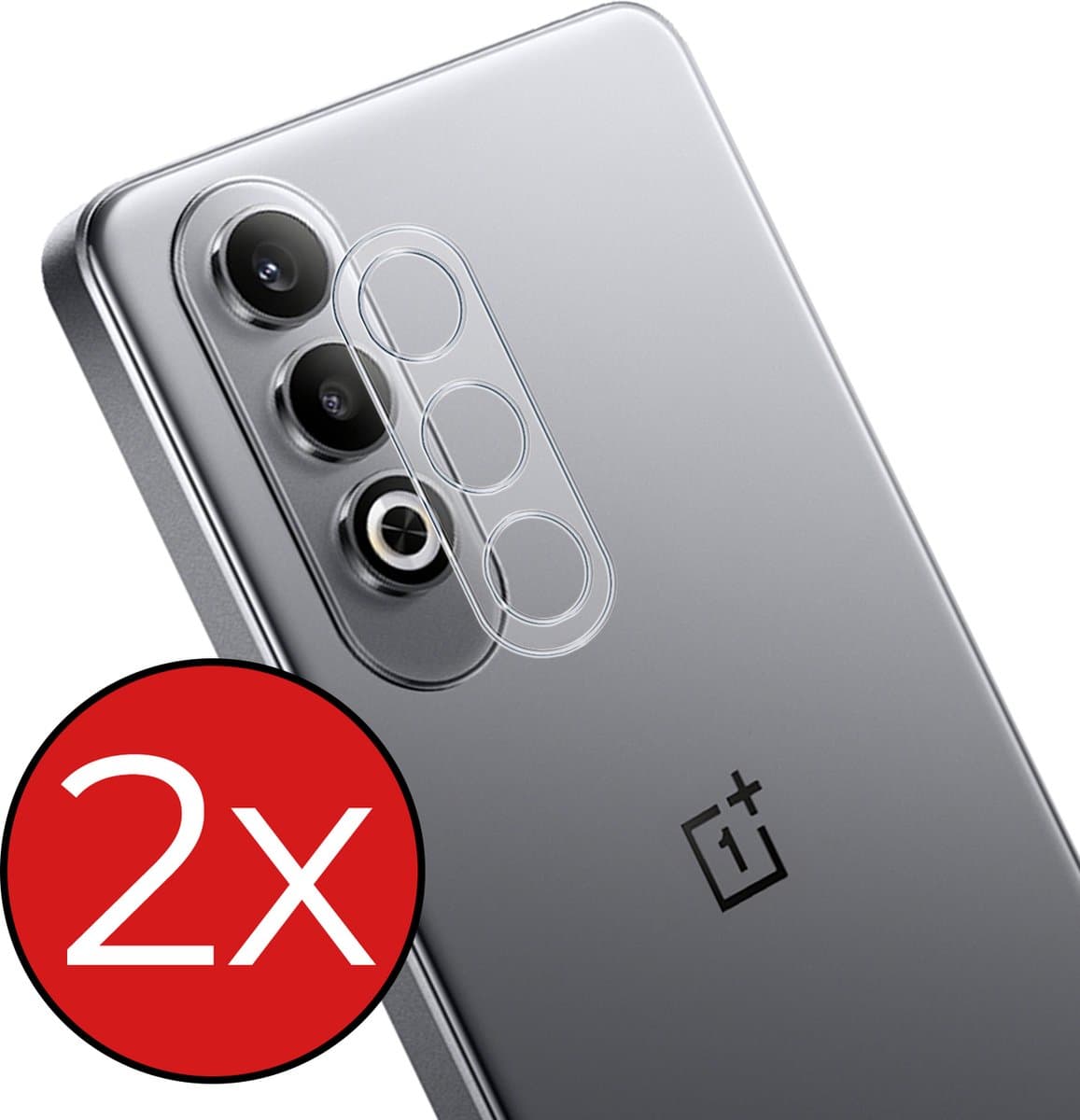 Camera Lens Protector - 2 Stuks - Geschikt voor OnePlus Nord CE4 - Camera Screenprotector - Beschermglas - Gehard Glas - Tempered Glass - Screen Protector