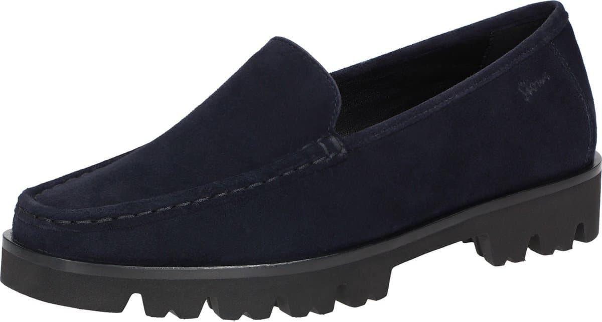 Sioux - CORTIZIO-728 - Instappers - Kleur: Blauw - Maat: 38