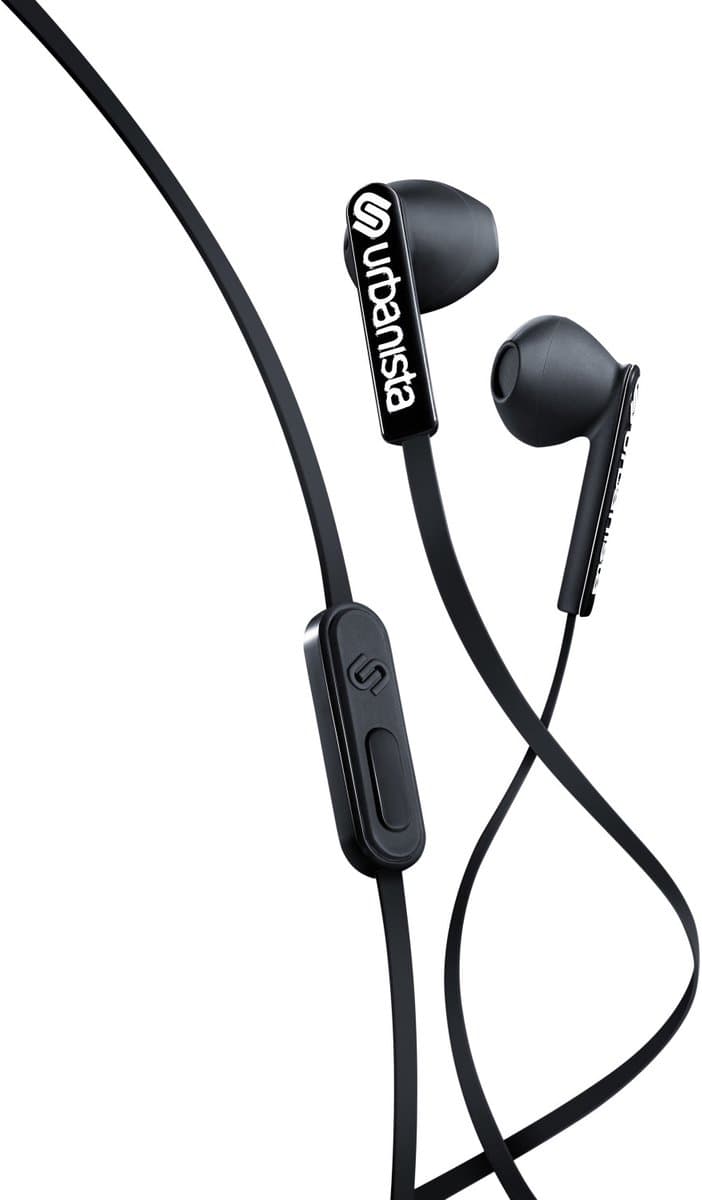 Urbanista San Francisco – In-ear Oordopjes – 3,5 mm – Met Microfoon – Zwart