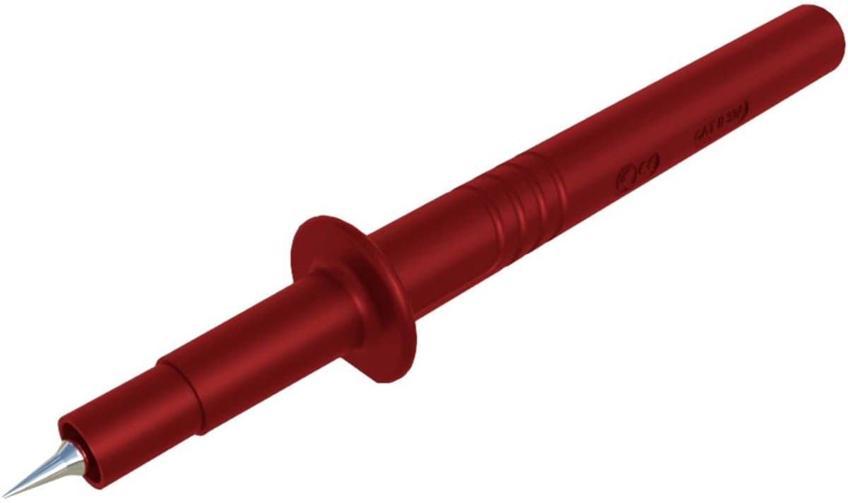 SKS Hirschmann PRUEF 2700 rt Veiligheids-testpunt Steekaansluiting 4 mm CAT II 1000 V Rood 1 stuk(s)