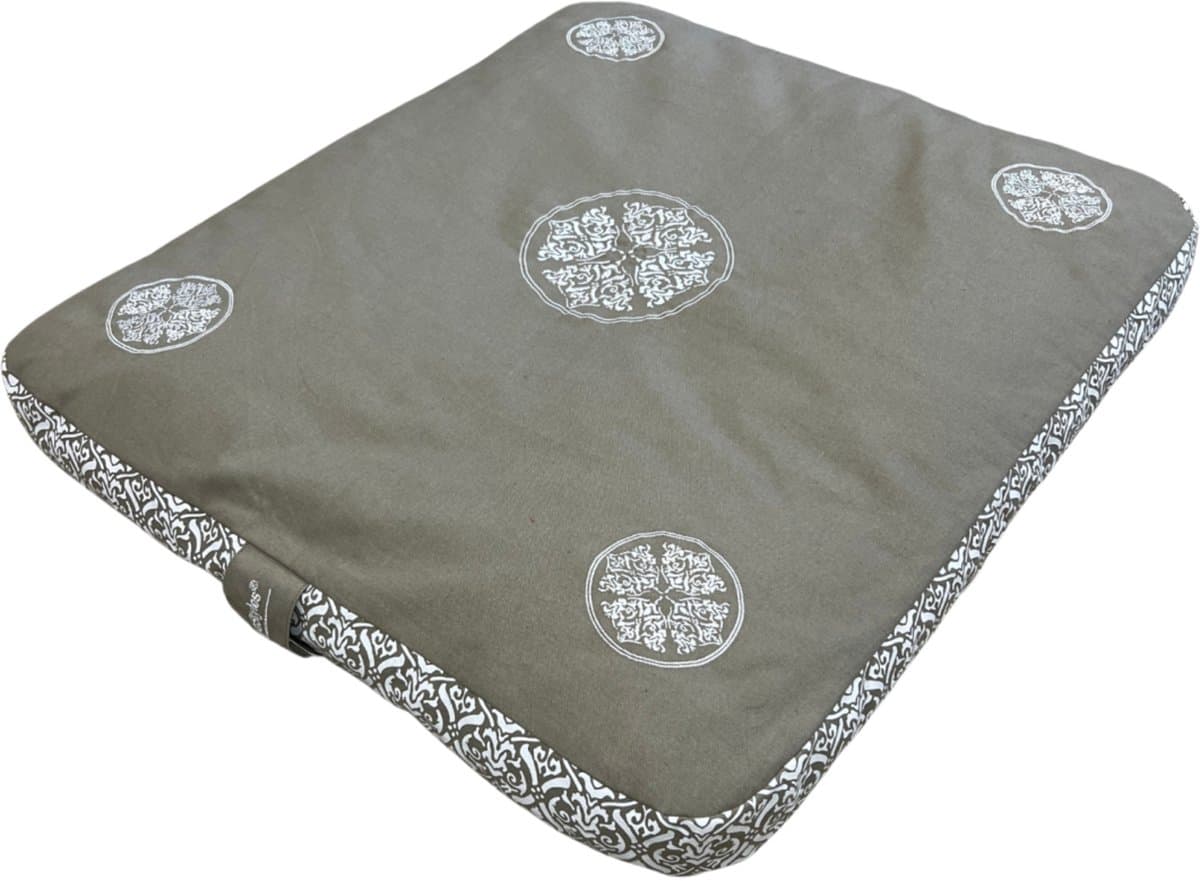 YogaStyles Zabuton Design Grijs