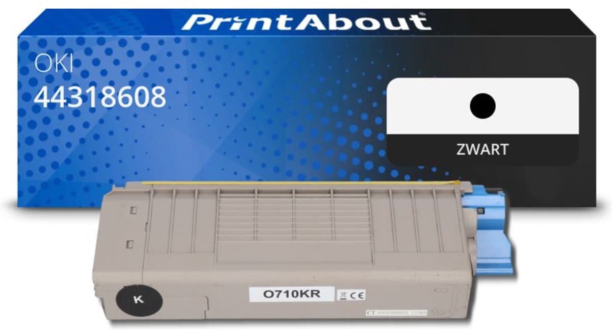 OKI 44318608 toner zwart Huismerk