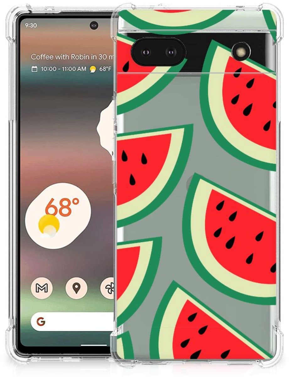 Google Pixel 6A Beschermhoes Watermelons