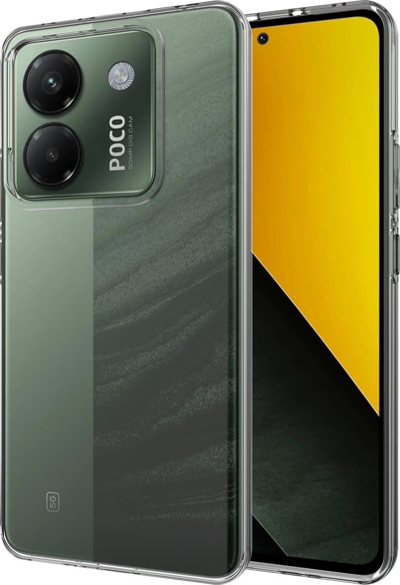 Just in Case Soft Design POCO M7 Pro Back Cover Transparant