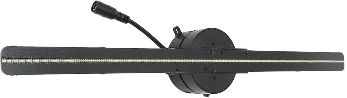 OmGoods - Dailygoody - Holografische 3D-led-ventilator - Holografische ventilator - Gepersonaliseerde videobewerking - 176 graden kijkhoek - WiFi-projector - Ge...