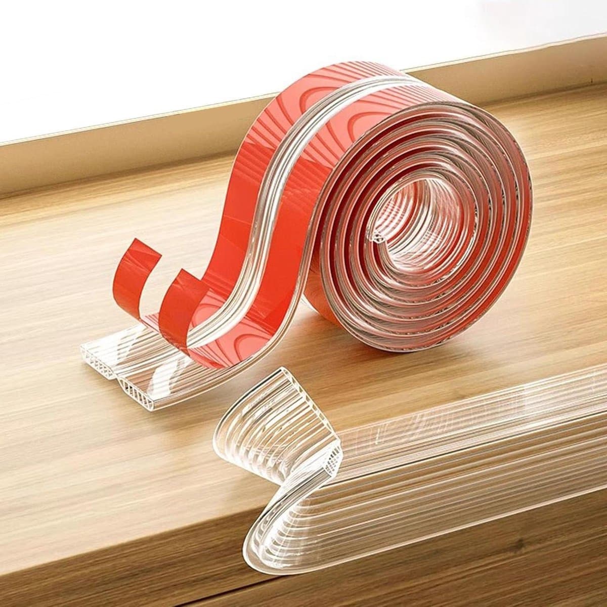 Hoekbeschermers - Randbescherming - Kinderveiligheid - Zachte PVC - 10 meter - Transparant