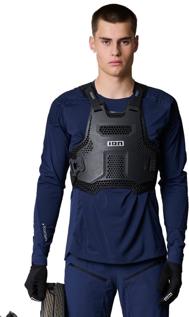 Ion Gridxkn Scrub Select Langarm Enduro Trui Blauw M Man