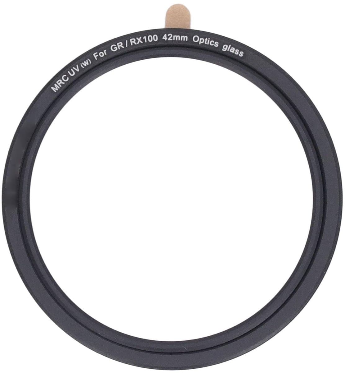 Allecto - Camera UV-filter - 42 Mm UV-bescherming - Dun en lichtgewicht - Hoge lichtdoorlatendheid - Compatibel met GR3 GR3X GR2 - Professionele be...