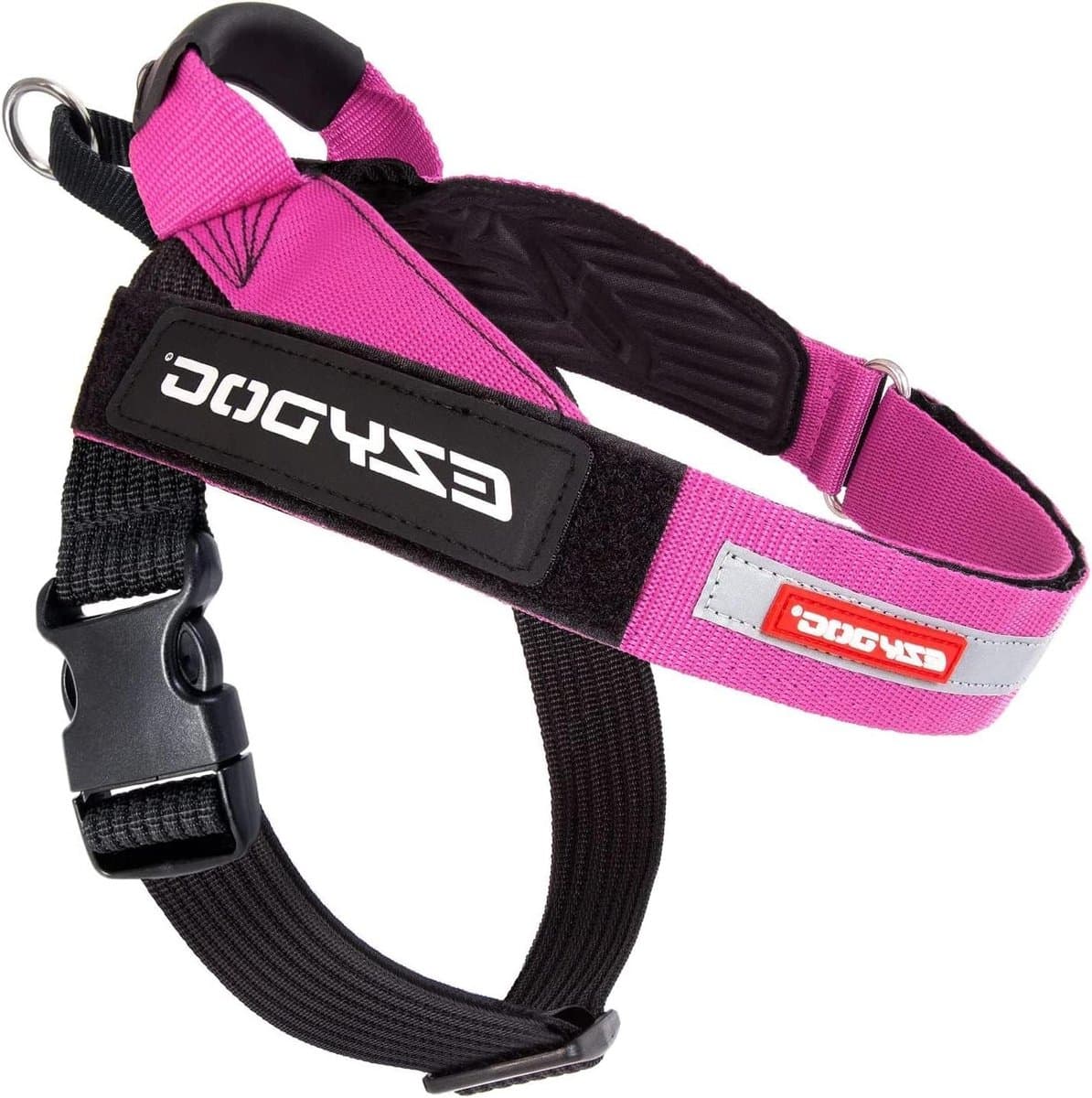 Hondenharnas - Honden tuigje - Veilig wandelen - Ergonomisch ontwerp - Medium - Roze