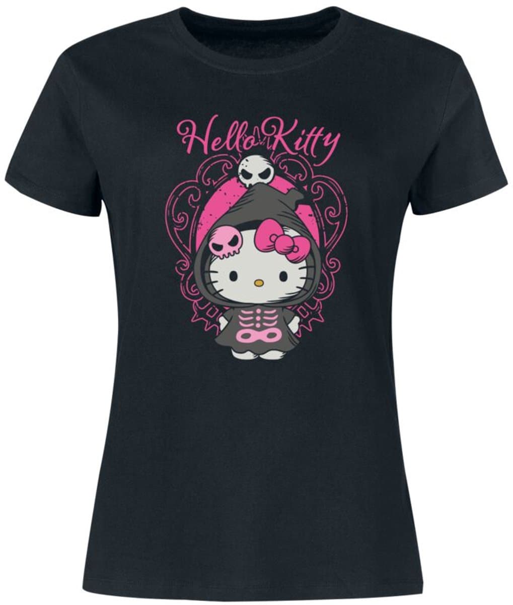 Hello Kitty Hello Kitty Dames T-shirt - zwart - L