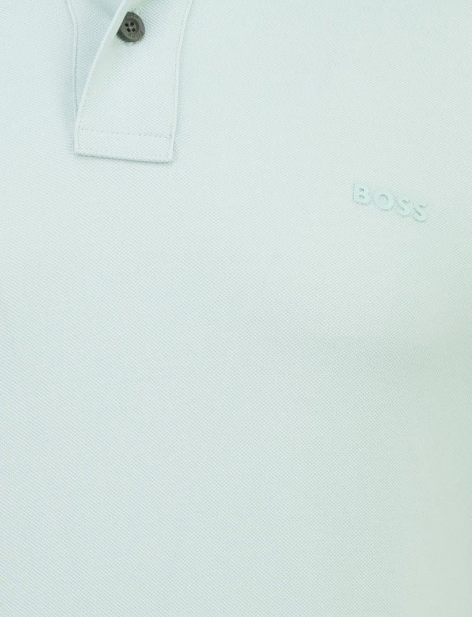 Hugo Boss poloshirt korte mouw turquoise