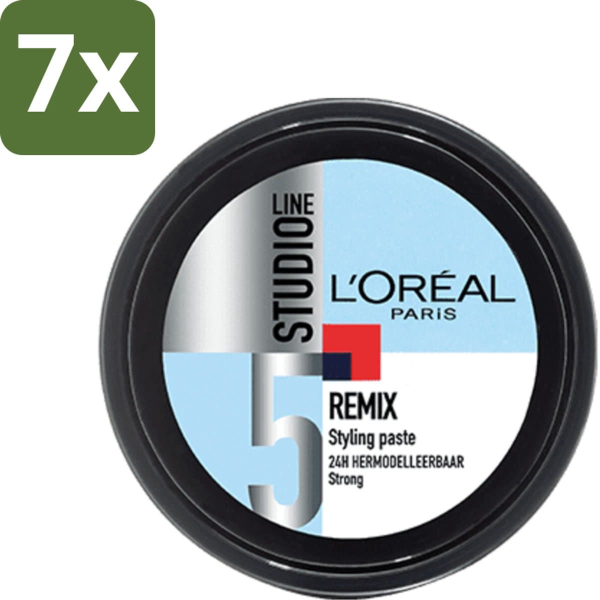 L'Oréal Studio Line Special FX Remix Paste 150 ml - Bulkverpakking - 7 stuks