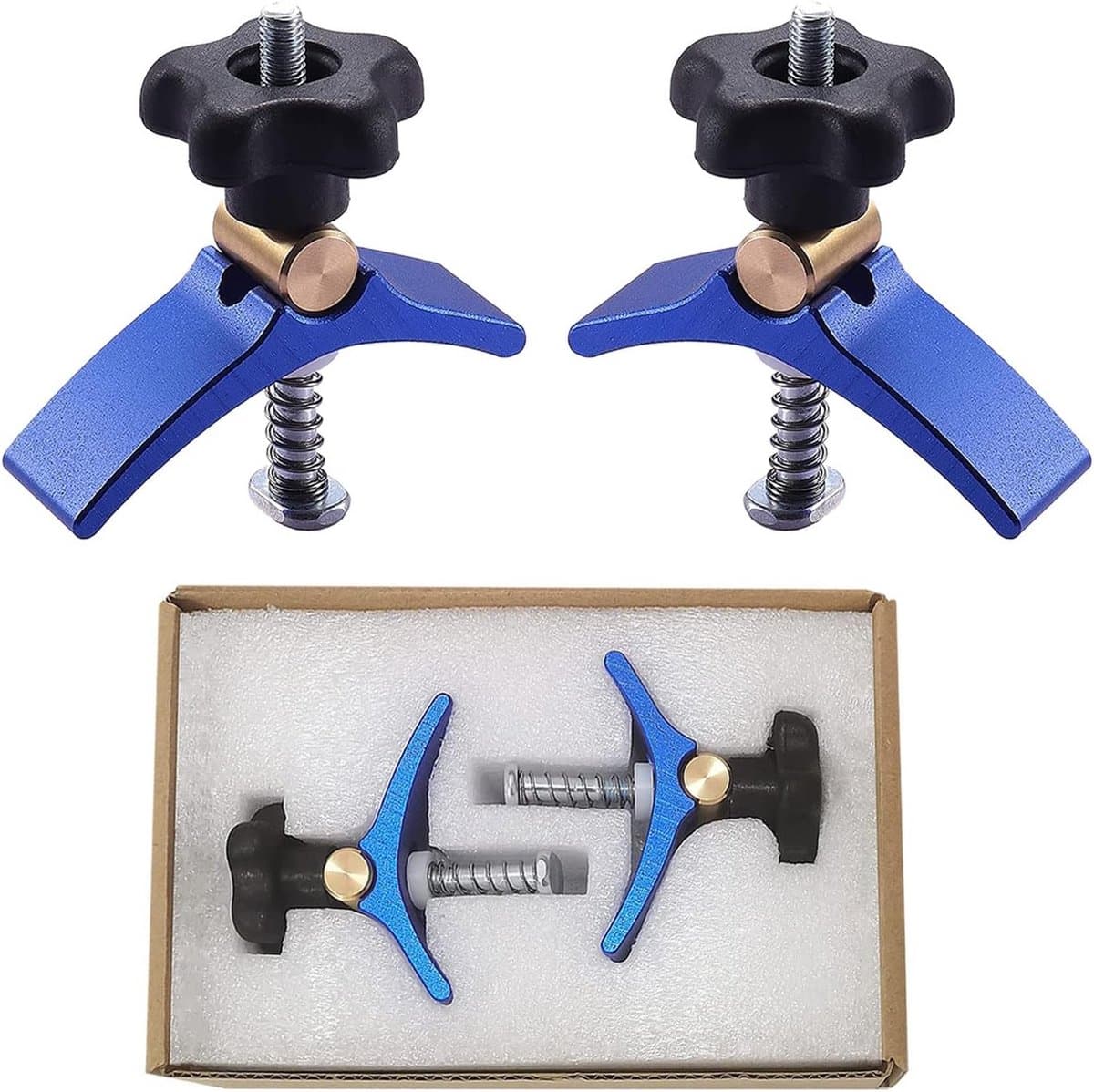 Mini Hold Down Klem Set voor T-Slot Werktafel en CNC Machines - 2 Stuks