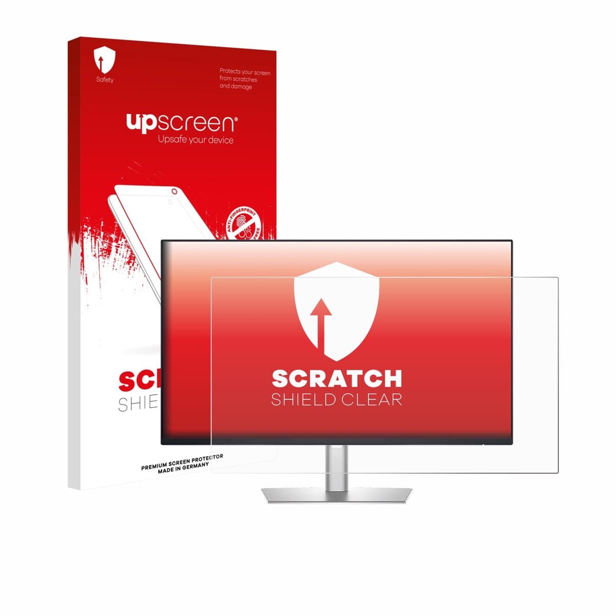 upscreen - Screenprotector voor Dell Professional P2426H - Folie Beschermfolie transparant