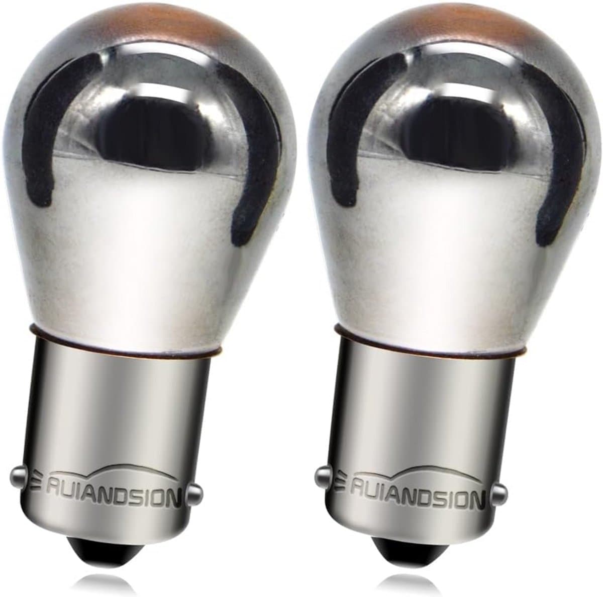 Set van 2 Ambergele 12V 21W BA15S P21W Auto Reserve Gloeilampen voor Knipperlicht en Remlicht