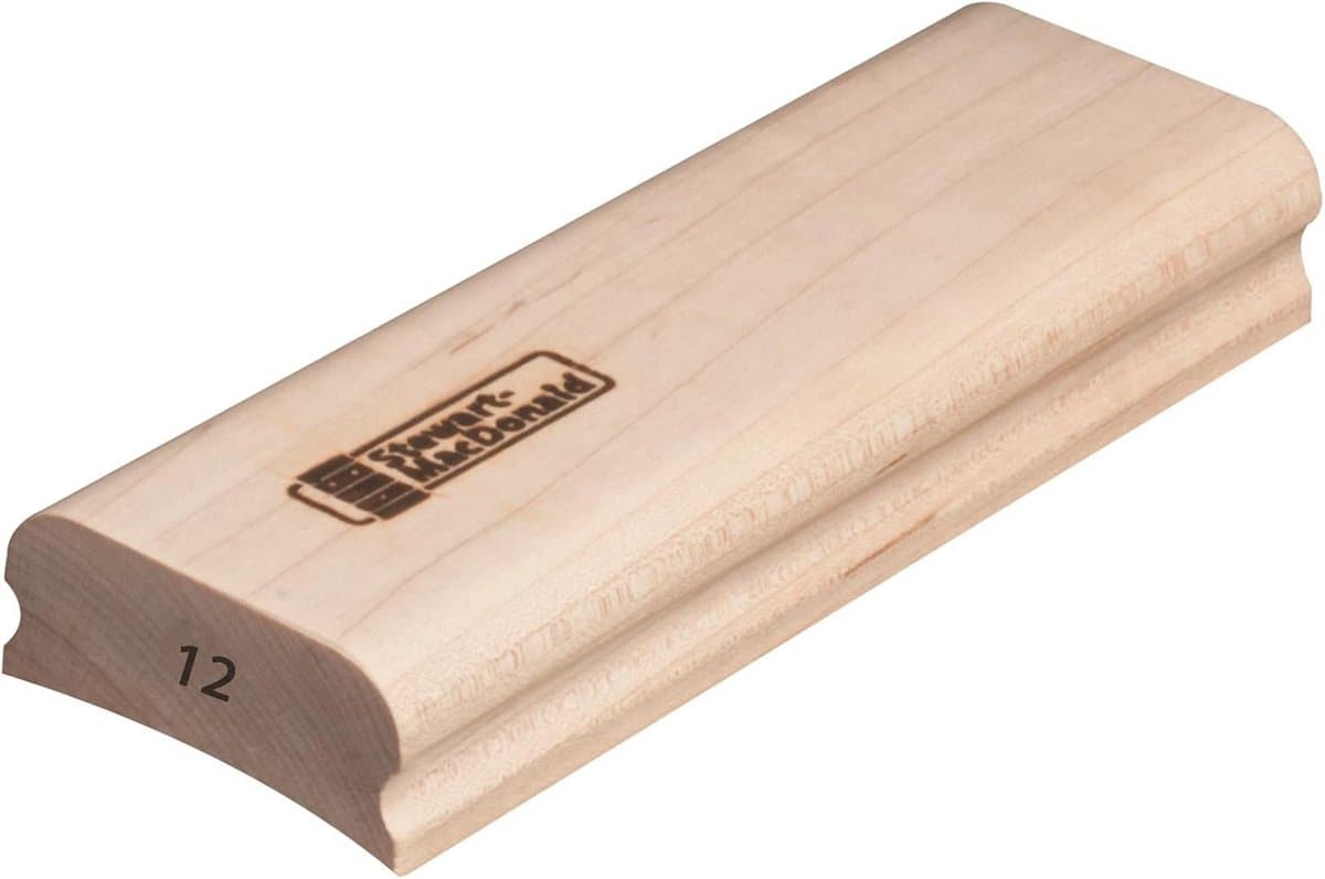 Houten Radius Schuurblok voor Gitaarhalzen en Fretten, 12 Inch Straal