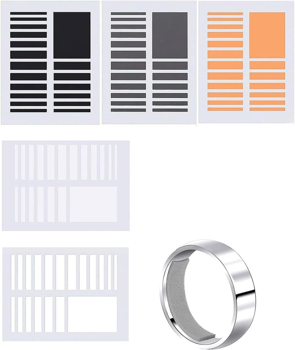 Ring Versteller Set - Sieraden Hulpmiddel - Sieraden Aanpassen - 95 Stuks Verschillende Maten - 3mm tot 8mm Breed
