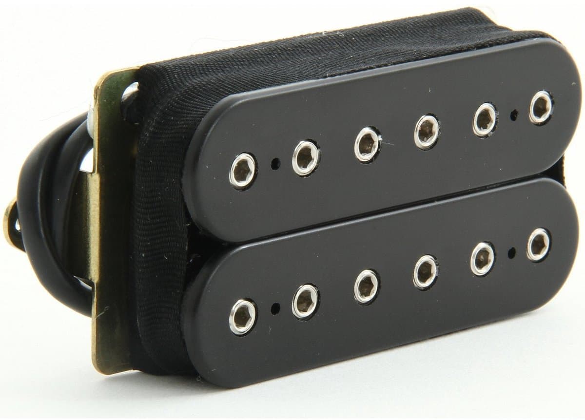 DiMarzio DP100 BK Super Distortion zwart - Humbucker pickup voor gitaren