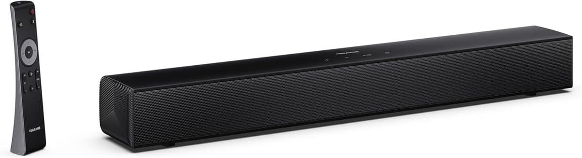 Soundbar - Muziek Systeem - Home Entertainment - Draadloze Bluetooth Verbinding - 55 cm Lengte - Zwart