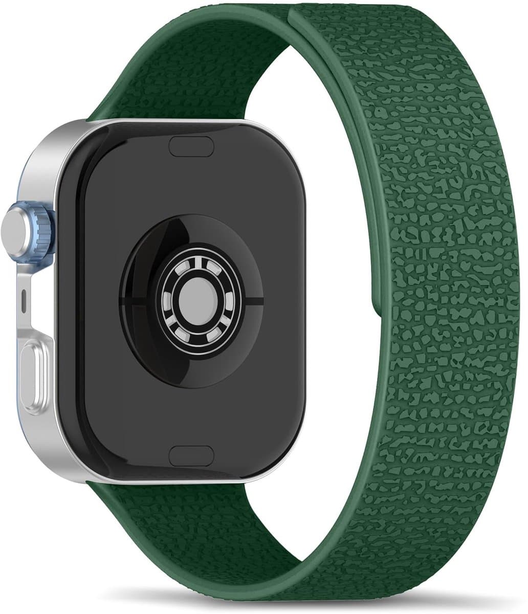 Dailygoods - Magnetische Siliconen Armband voor Smartwatch Modellen