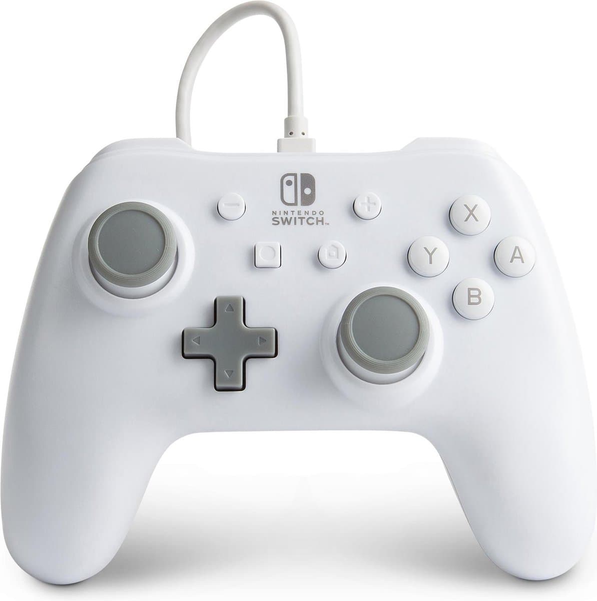 PowerA Bedrade Controller Nintendo Switch – Wit