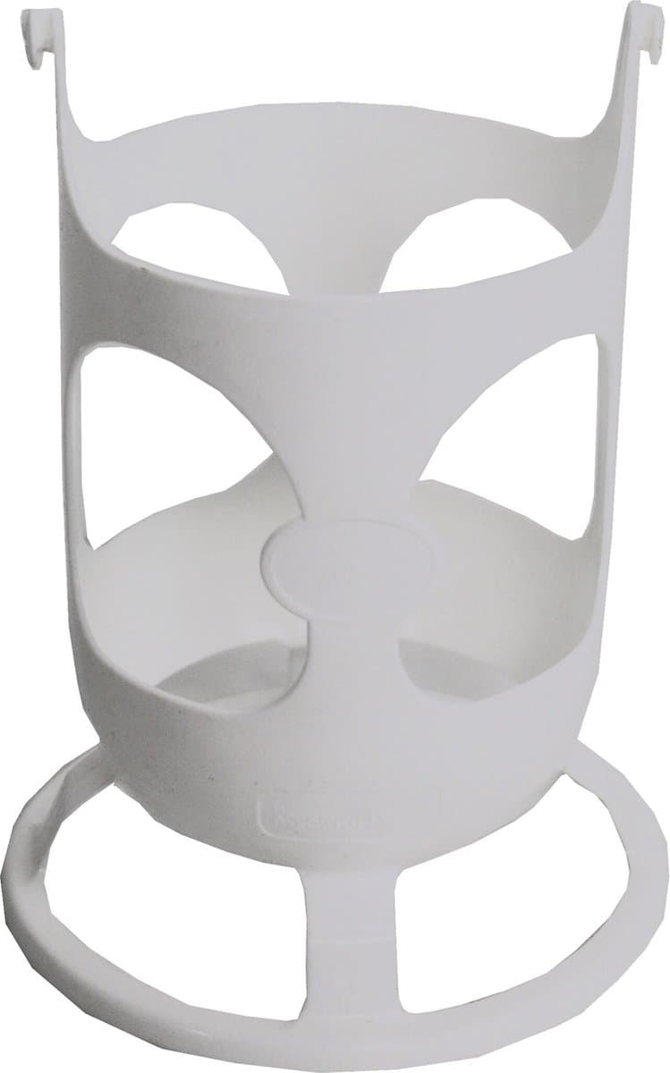 De Boon Houder Plastic Wit voor Plastic Pot