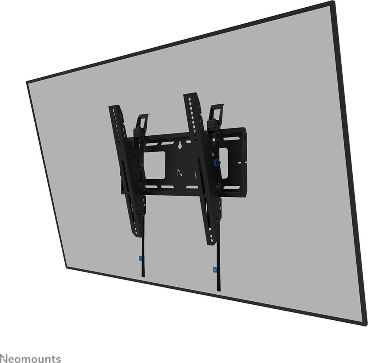 Neomounts WL35-750BL14 Heavy duty muurbeugel 42-75" - kantelbaar - vergrendelbaar - snelle installatie - TÜV