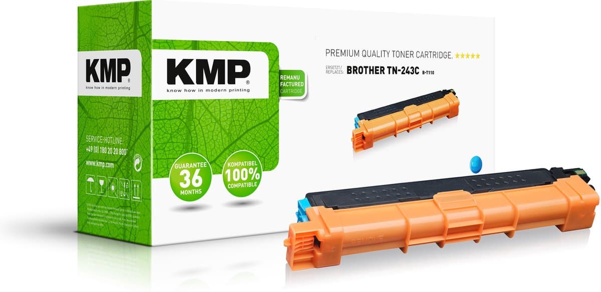 KMP 1268,0003 tonercartridge 1 stuk(s) Compatibel Cyaan