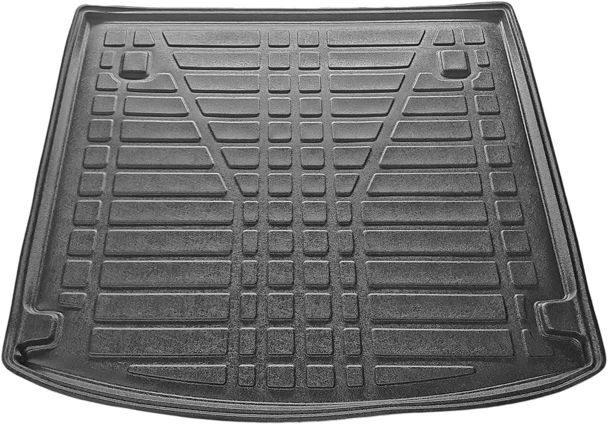 Kofferbakmat voor Opel Astra (H) SPORTS TOURER 2004-2009 Flexibele Achter Bagageruimte ZWART