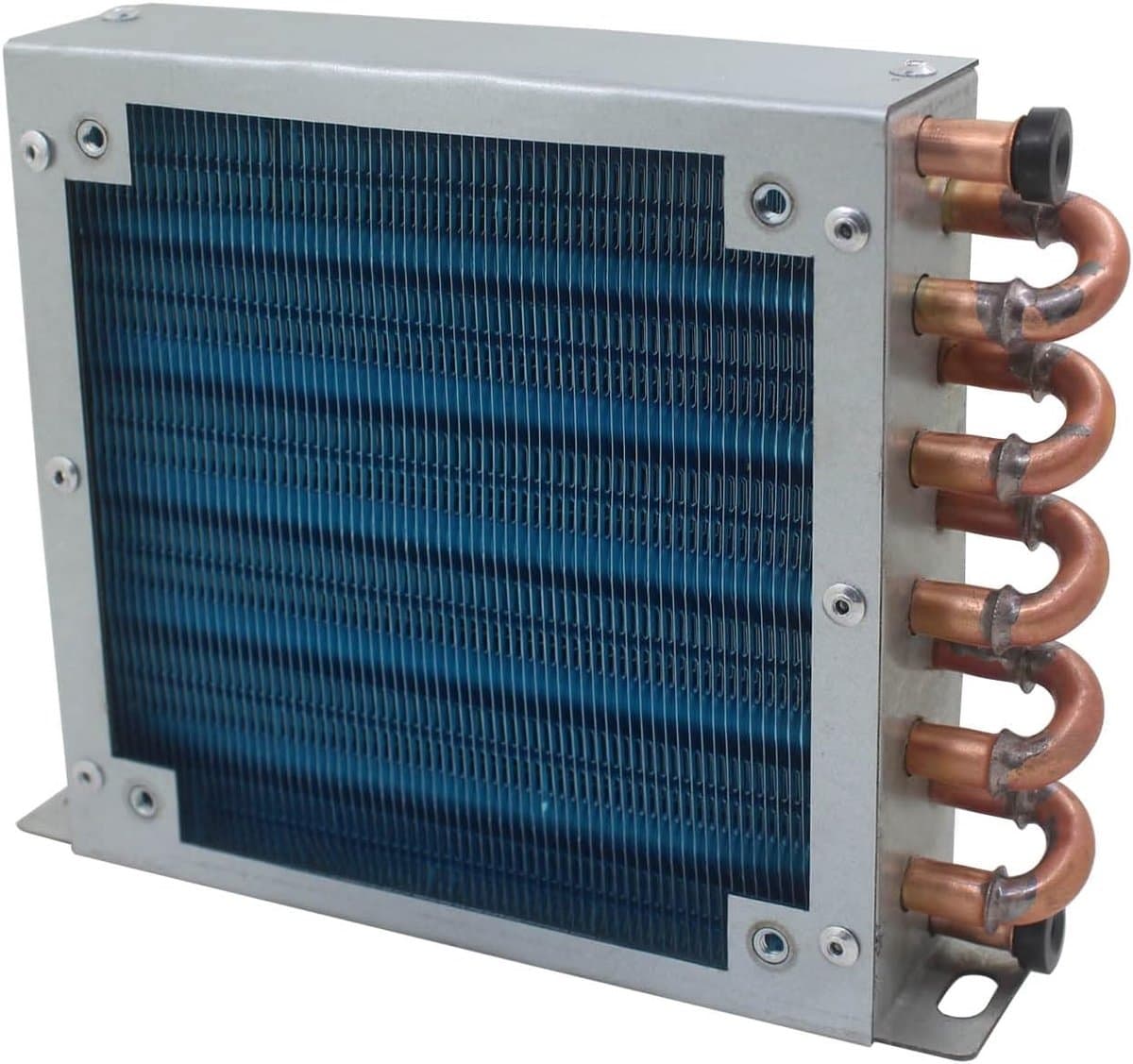 Koelkast vriezer koelcel koperen buis aluminium radiator warmtewisselaar koeling luchtgekoelde condensor intercooler warmtewisselaar koeling (condensor 203x160x35mm)