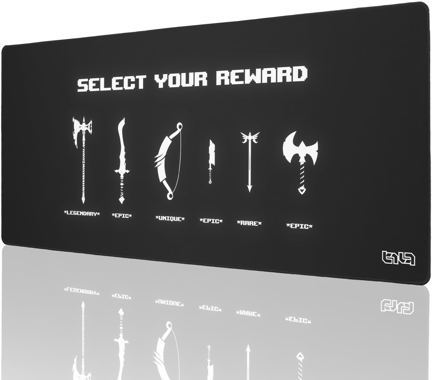 Gaming Muismat & Toetsenbord Onderlegger 90x40cm - Select Your Reward