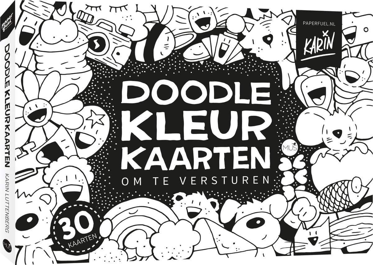 Paperfuel Doodlekleurkaarten